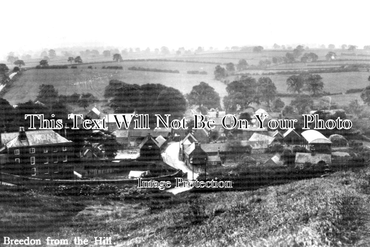 LC 641 - Breedon From The Hill, Leicestershire