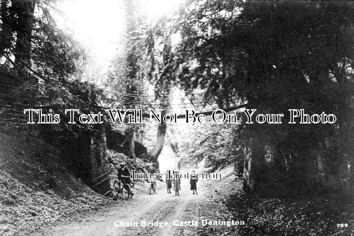 LC 646 - Chain Bridge, Castle Donnington, Leicestershire c1923