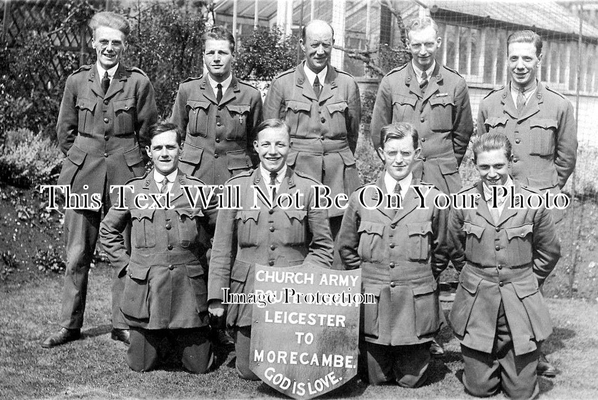 LC 651 - Church Army March, Leicester To Morecambe, Leicestershire