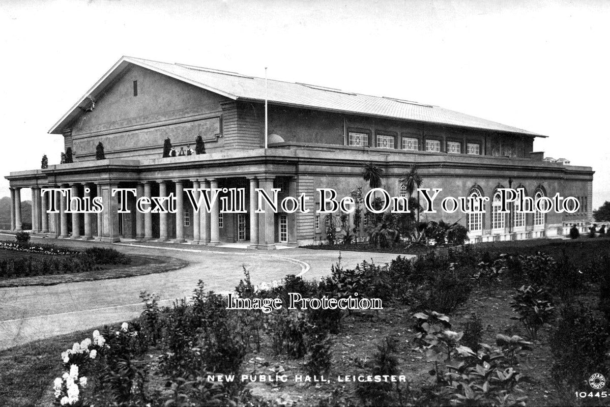 LC 725 - De Montfort Hall, Leicester, Leicestershire c1914