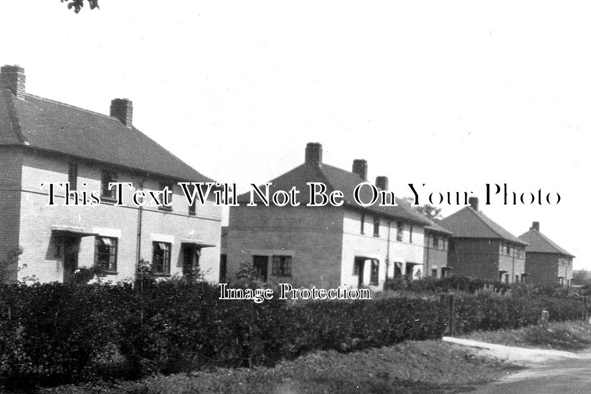 LC 743 - Council Houses, Foxton, Leicestershire c1934