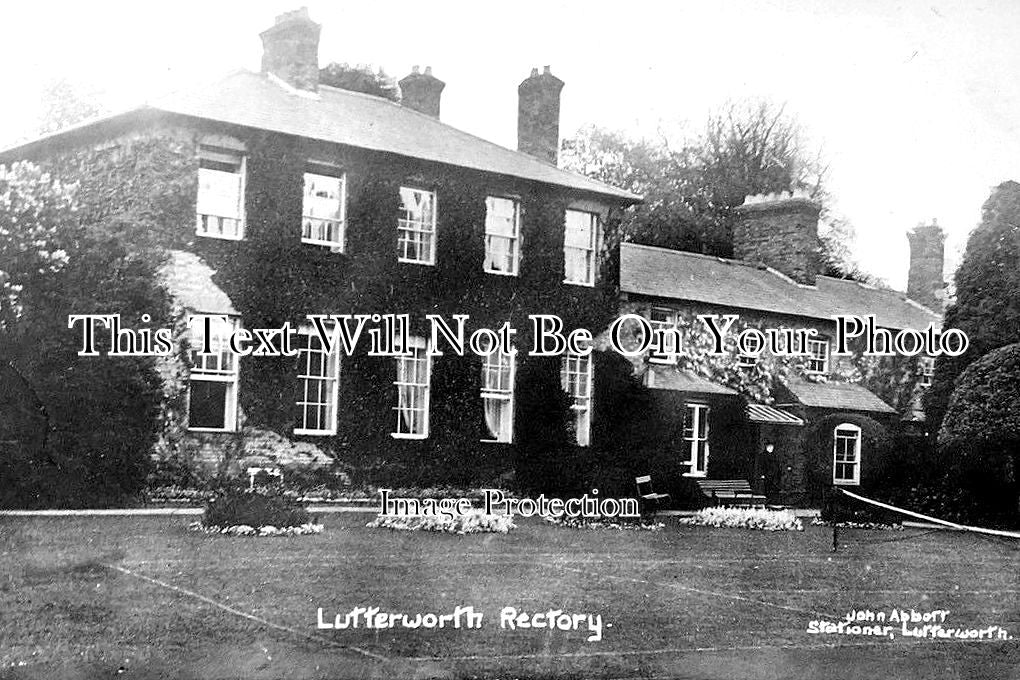 LC 764 - Lutterworth Rectory, Leicestershire c1918