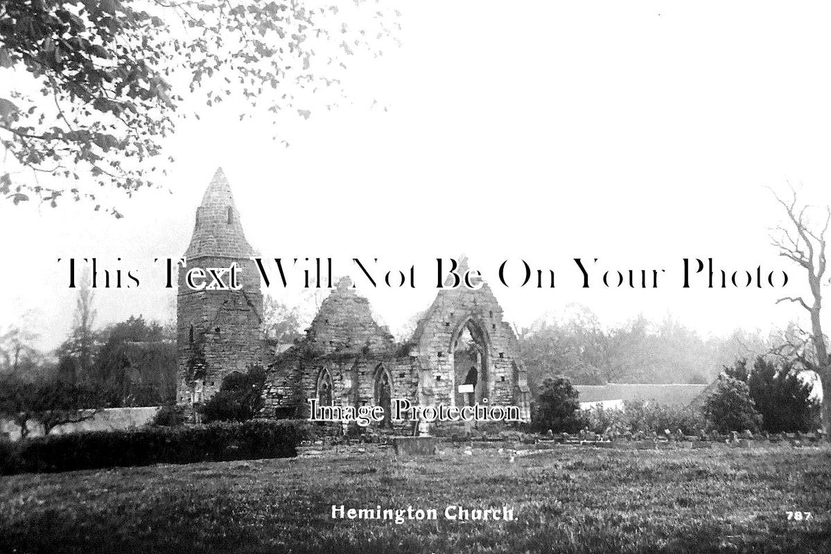 LC 776 - The Church, Hemington, Leicestershire c1910