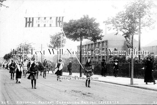 LC 815 - Historical Pageant Coronation Day, Leicester, Leicestershire