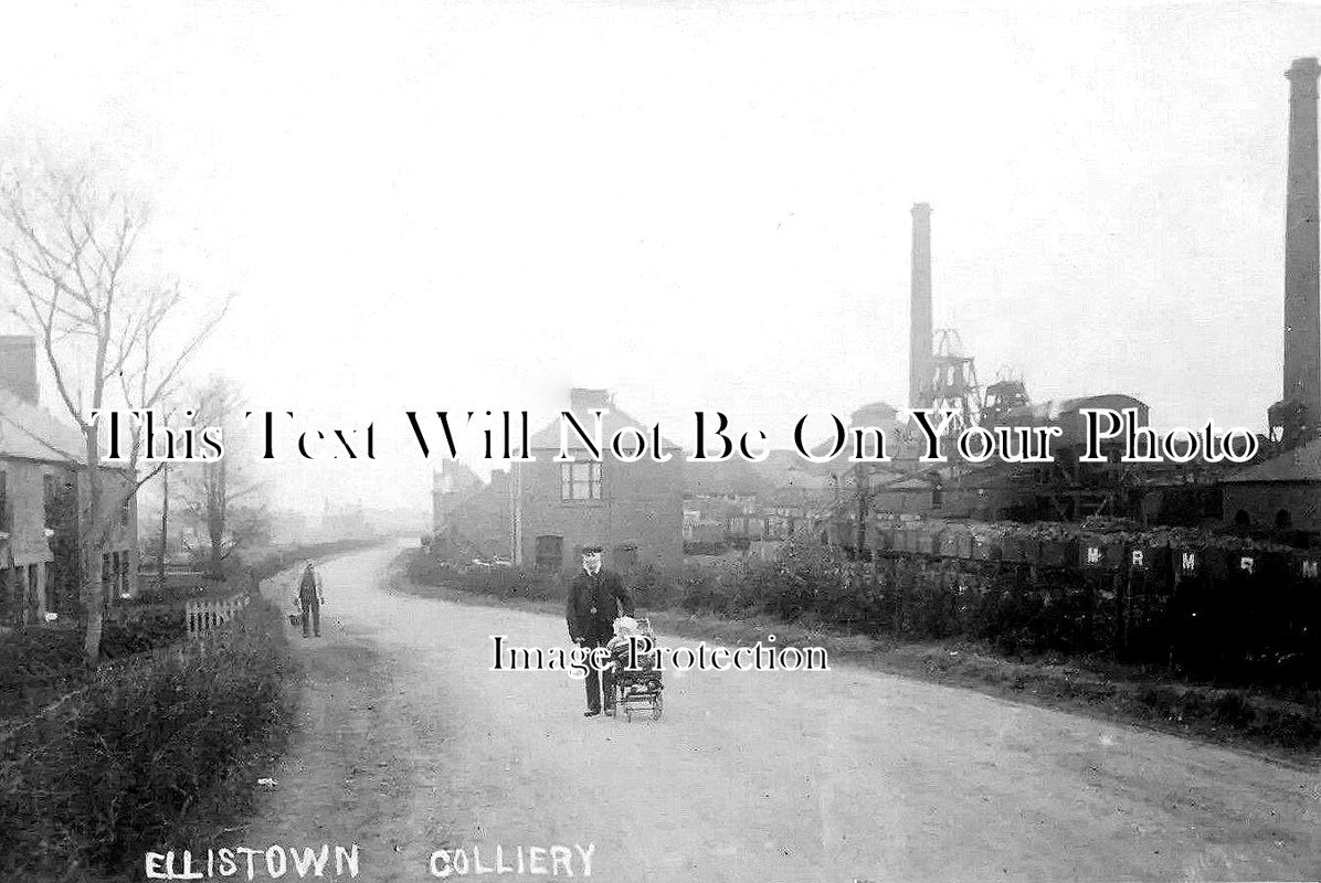 LC 823 - Ellistown Colliery, Coalville, Leicestershire c1906
