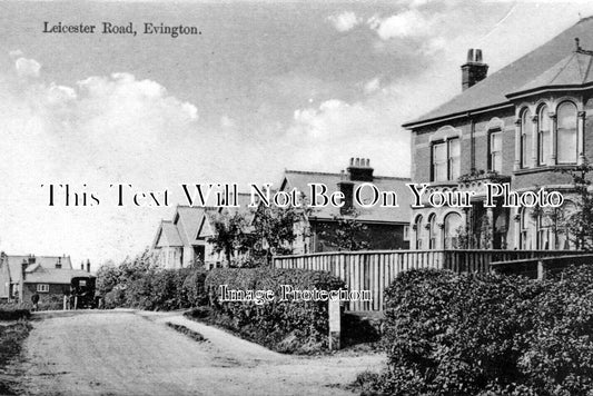 LC 874 - Leicester Road, Evington, Leicestershire c1910