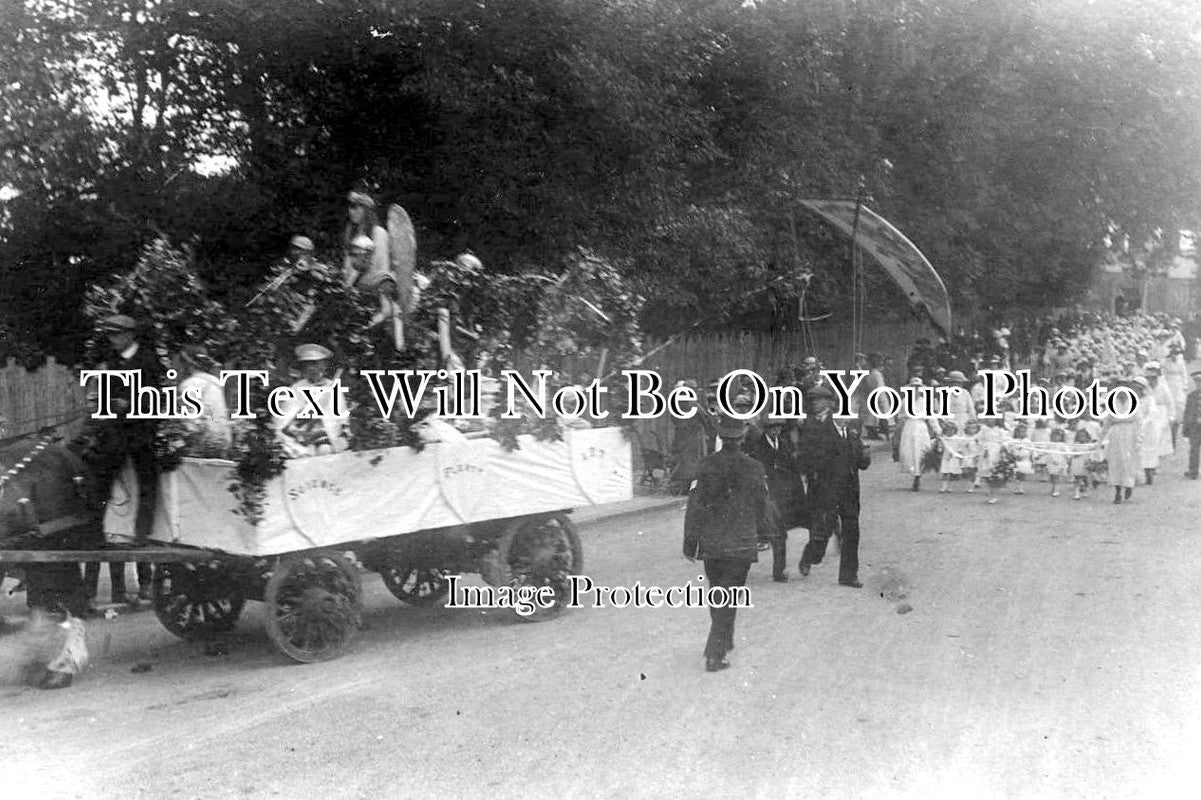 LC 886 - Peace Sunday Schools Festival Parade, Hinckley, Leicestershire 1919