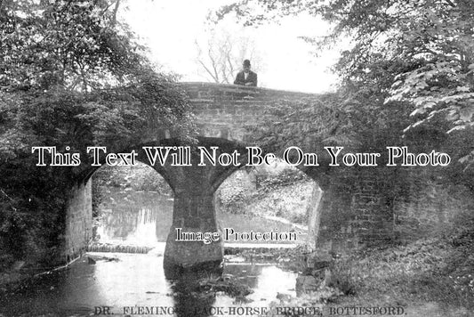 LC 920 - Dr Flemings Pack-Horse Bridge, Bottesford, Leicestershire c1906
