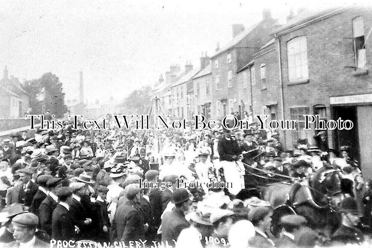 LC 963 - Procession, Sileby, Leicestershire 1909