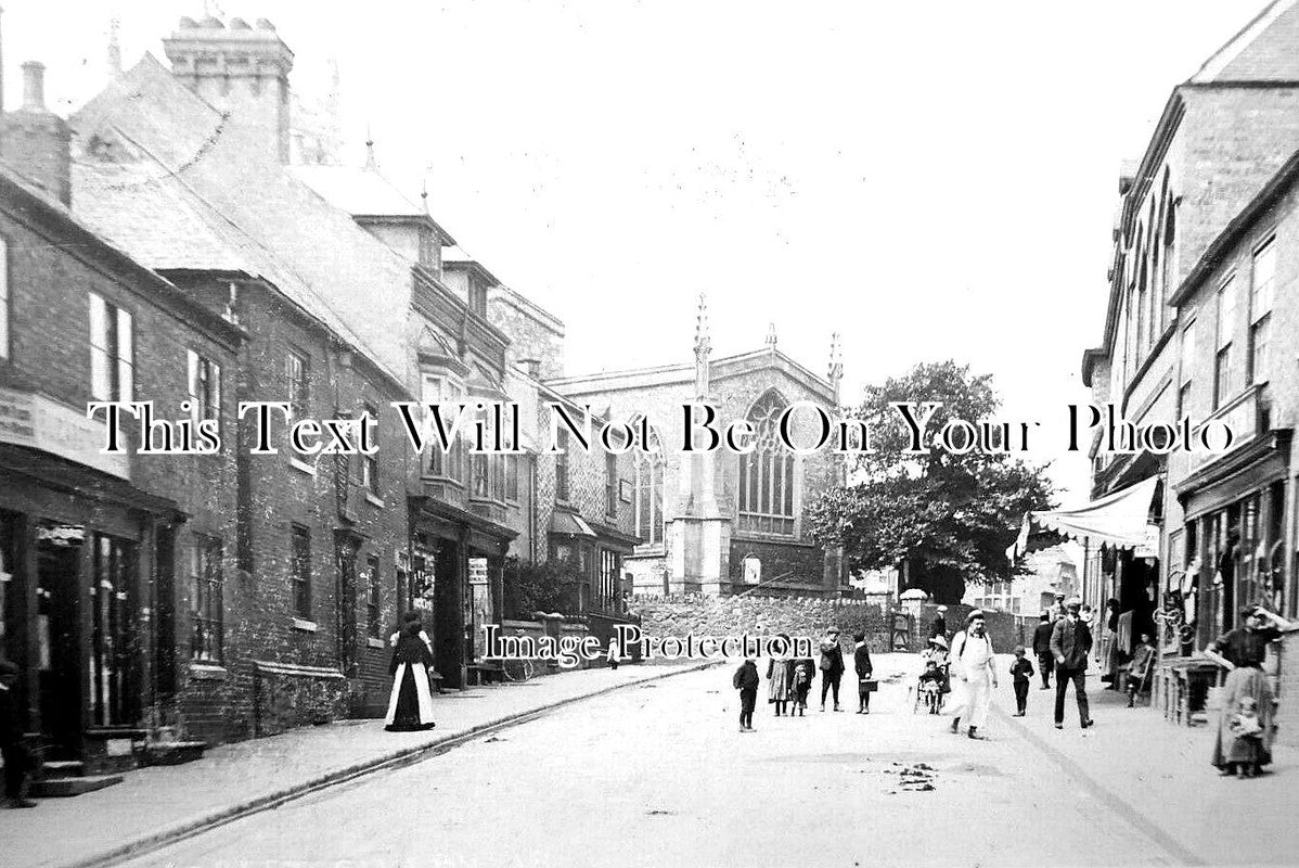 LC 968 - High Street, Sileby, Leicestershire c1913