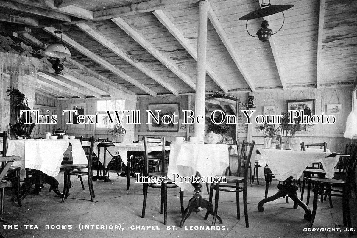 LI 1006 - The Tea Rooms, Chapel St Leonards, Lincolnshire c1910