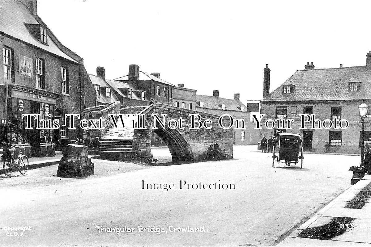 LI 1069 - Triangular Bridge, Crowland, Near Peterborough, Lincolnshire