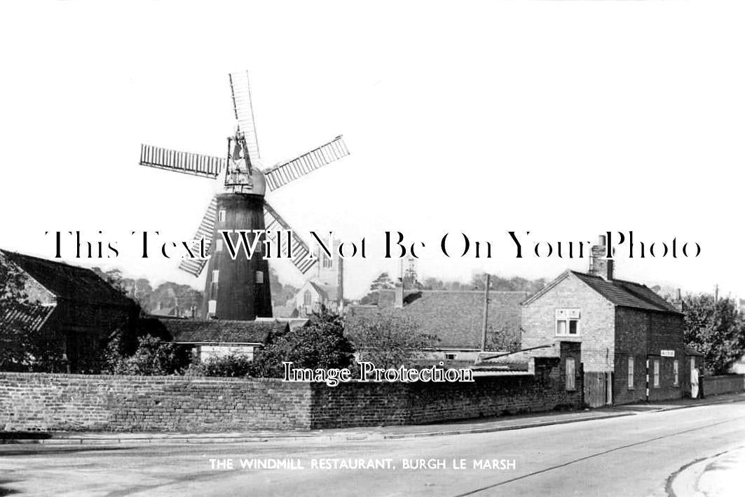LI 1100 - The Windmill Restaurant, Burgh Le Marsh, Lincolnshire