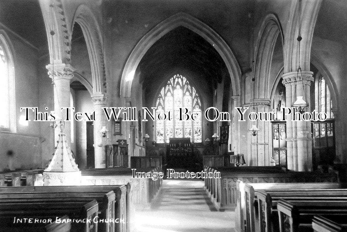 LI 1124 - Interior Of Barnack Church, Lincolnshire