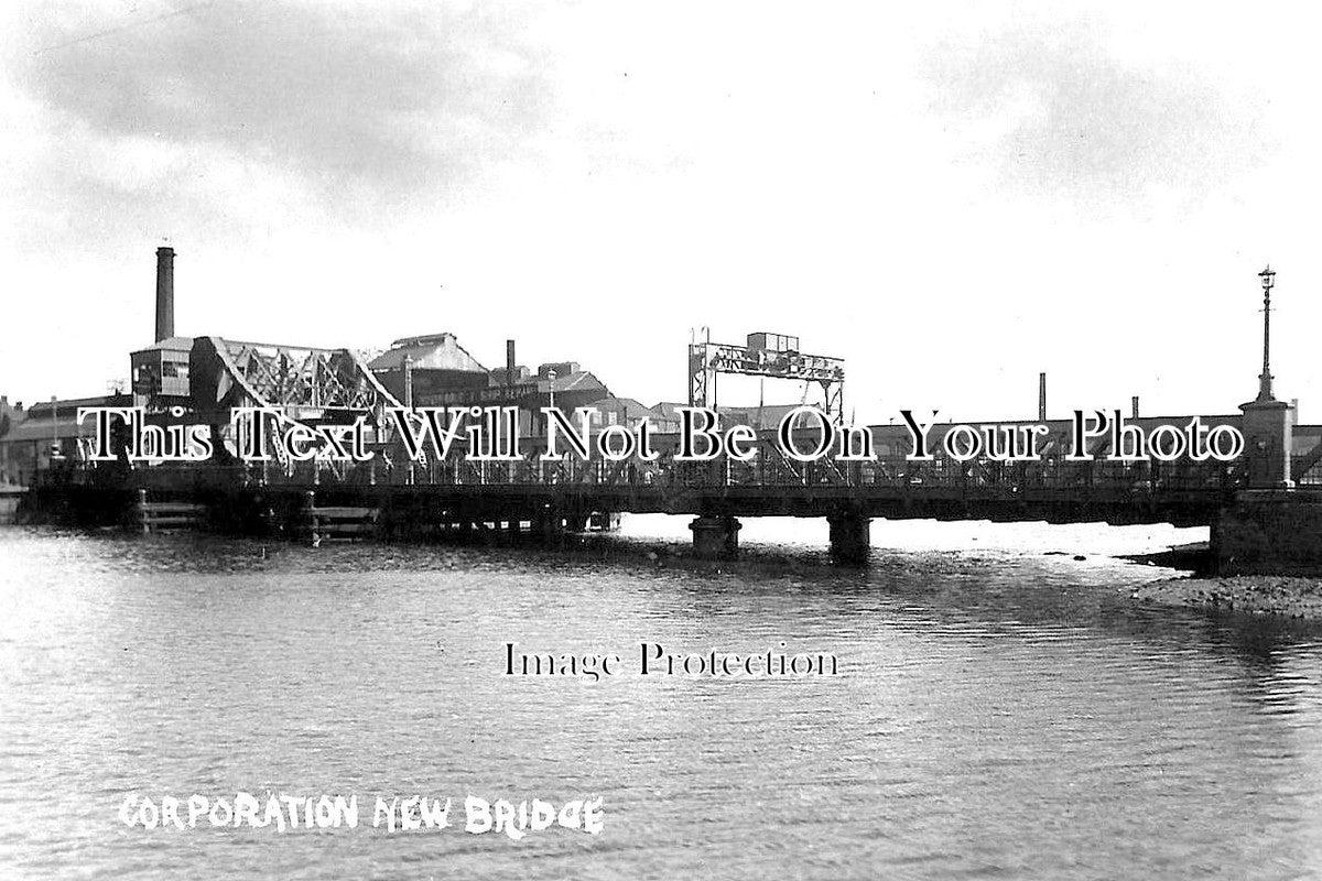 LI 1134 - Grimsby Corporation New Bridge, Lincolnshire c1928