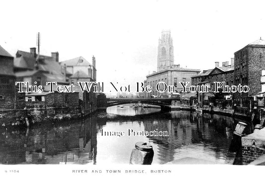 LI 1152 - River & Town Bridge, Boston, Lincolnshire