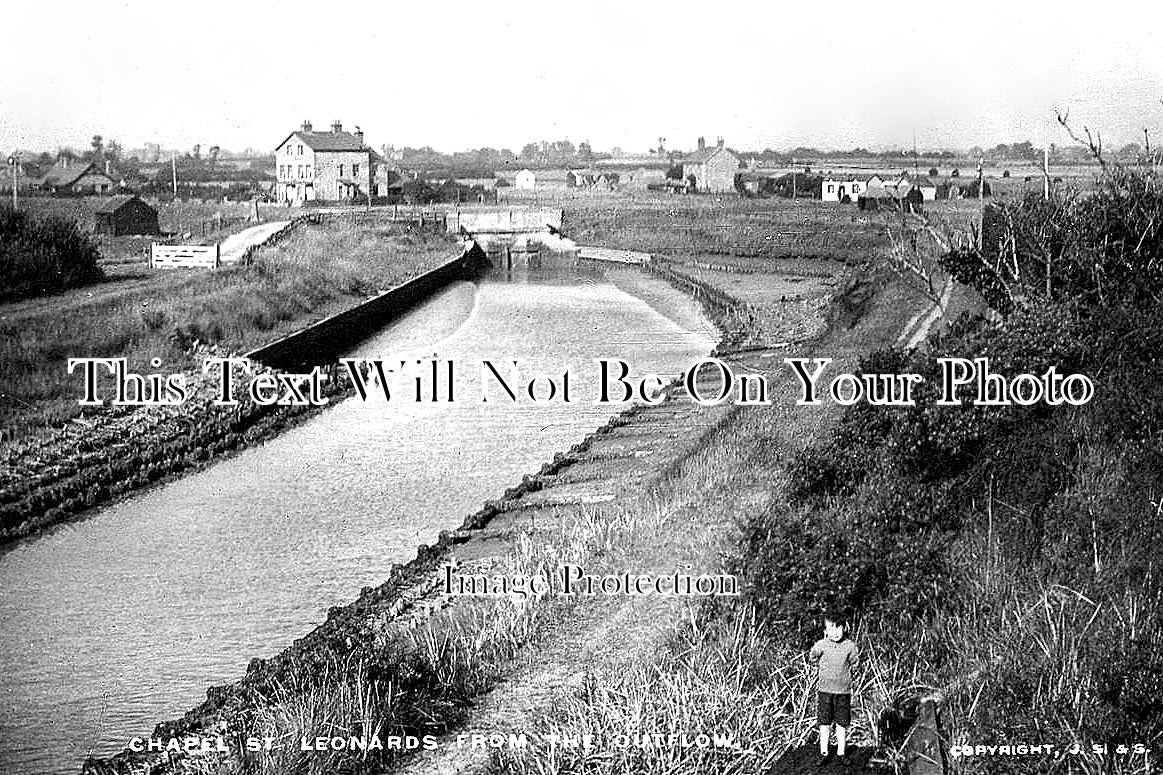 LI 1155 - Chapel St Leonards From The Outflow, Lincolnshire c1917