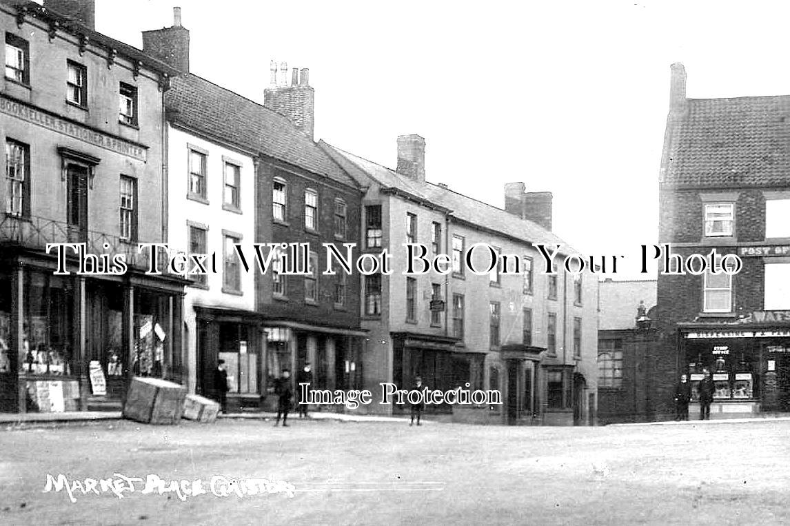 LI 1156 - Market Place, Caistor, Lincolnshire c1912