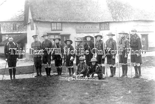 LI 1160 - Scout Group, Lincolnshire c1910