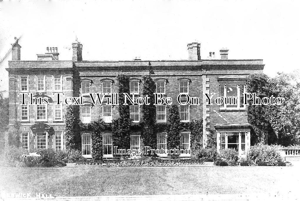 LI 1166 - Kenwick Hall, Louth, Lincolnshire c1912 – JB Archive