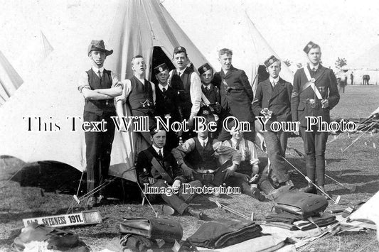 LI 1170 - Church Lads Brigade Camp, Skegness, Lincolnshire c1911
