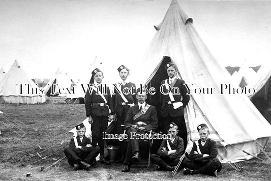 LI 1171 - Church Lads Boys Brigade Camp, Skegness, Lincolnshire c1910