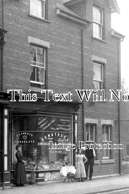 LI 1197 - Shop Front, Station Road, Woodhall Spa, Lincolnshire c1913
