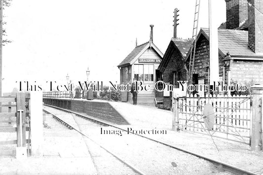 LI 1199 - Braceboro Spa Railway Station & Master, Lincolnshire c1903