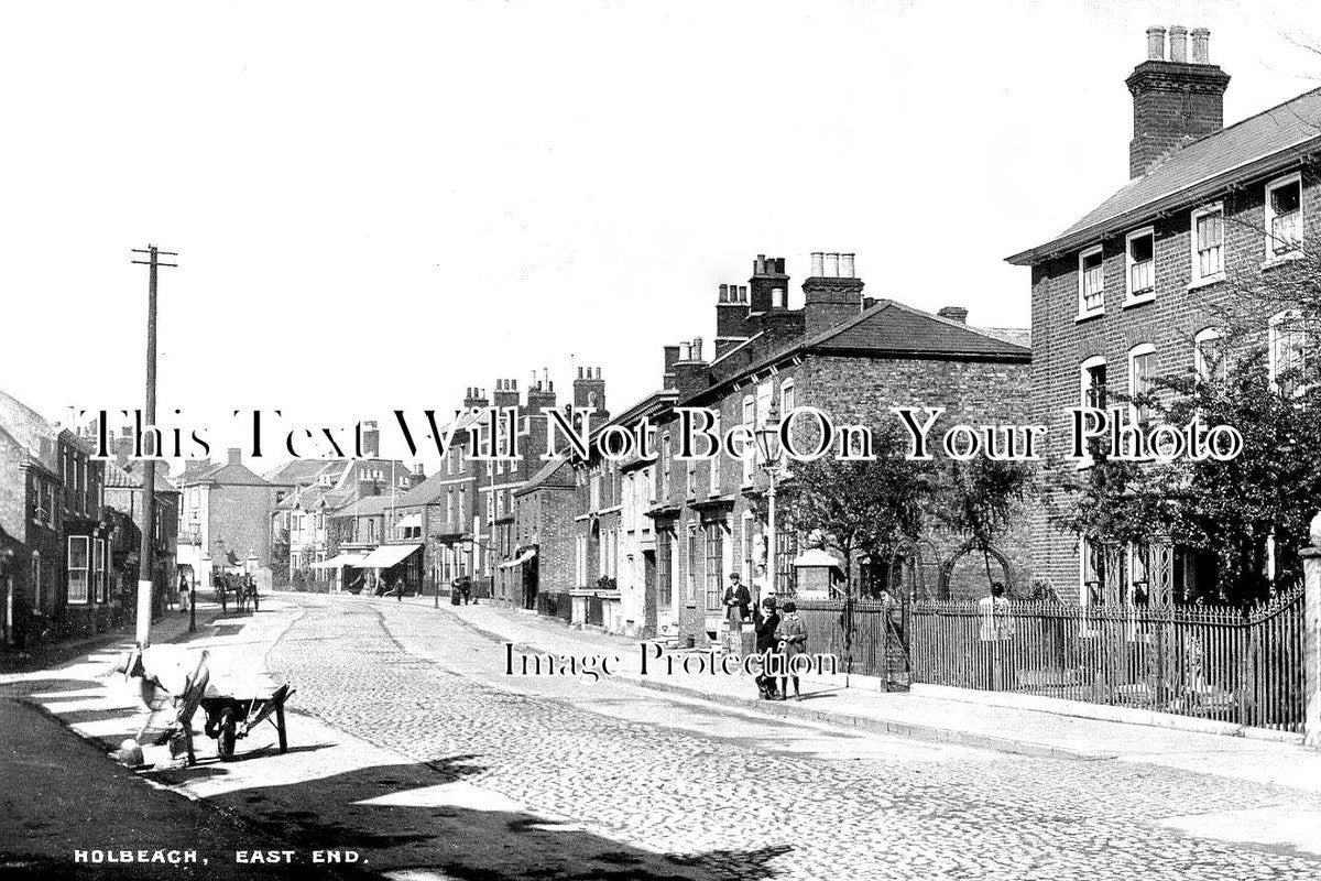 LI 1200 - East End, Holbeach, Lincolnshire c1912