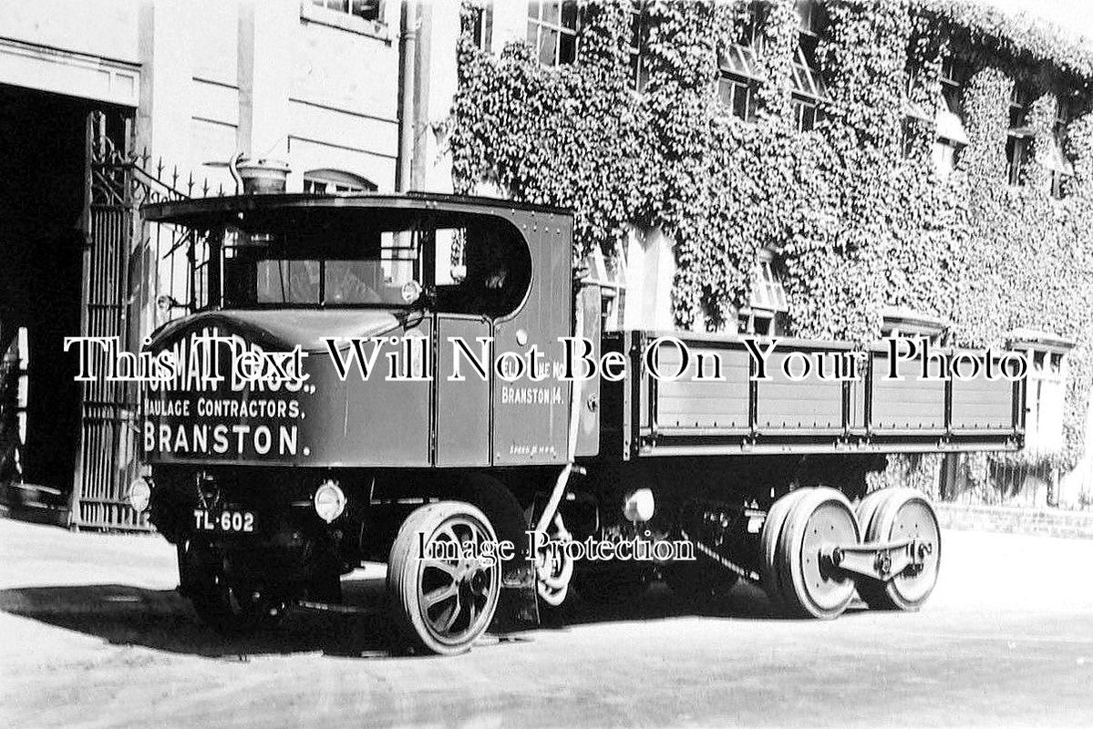 LI 1205 - Forman Bros Steam Lorry, Branston, Lincolnshire