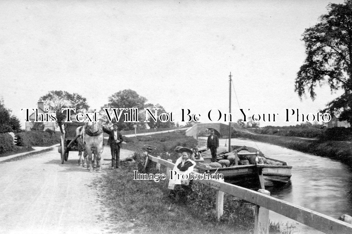 LI 124 - Canal At South Kyme, Lincolnshire c1910