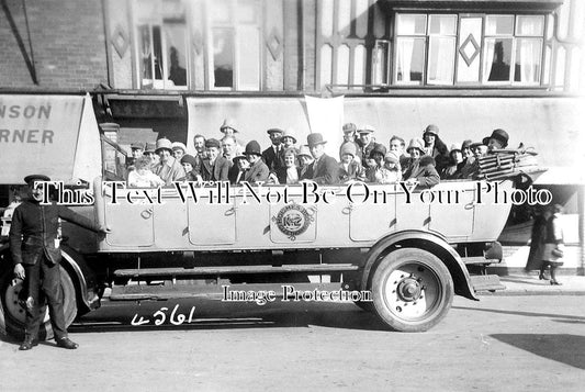 LI 1244 - Holmes Brothers Charabanc, Cleethorpes, Lincolnshire