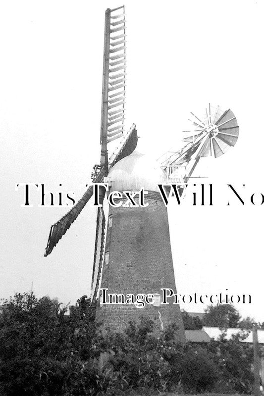 LI 1254 - Cowbit Windmill, Mill, Lincolnshire c1933