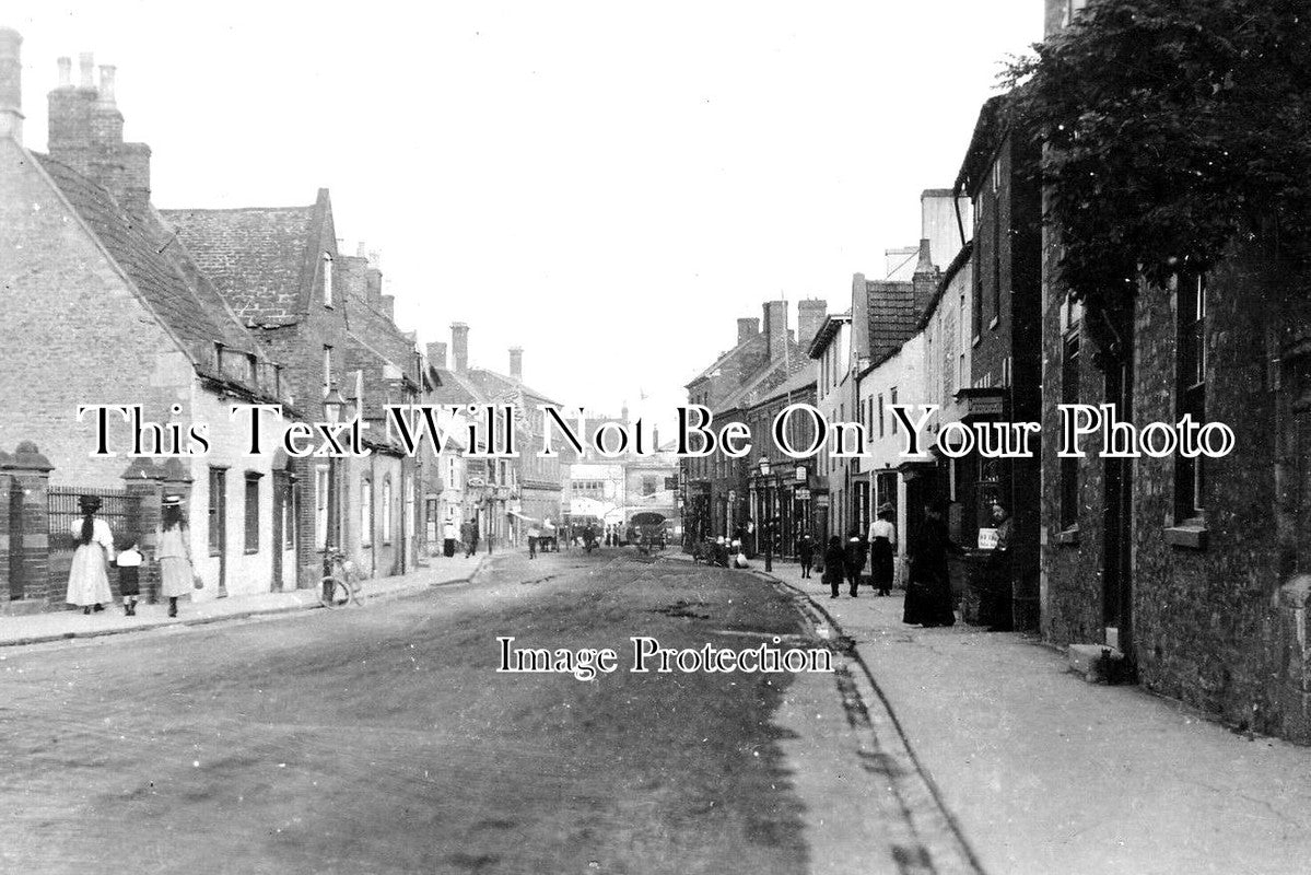 LI 1259 - West Street, Bourne, Lincolnshire c1915