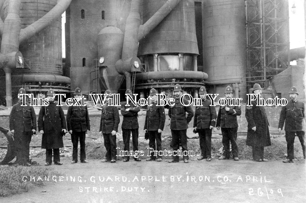 LI 126 - Changing Guard, Appleby Iron Strike, Frodingham, Lincolnshire 1909