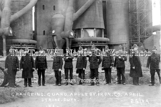 LI 126 - Changing Guard, Appleby Iron Strike, Frodingham, Lincolnshire 1909