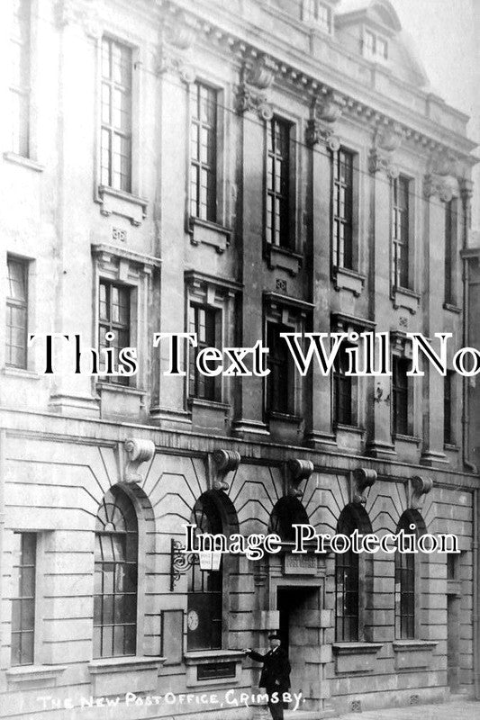 LI 1269 - The New Post Office, Grimsby, Lincolnshire c1910