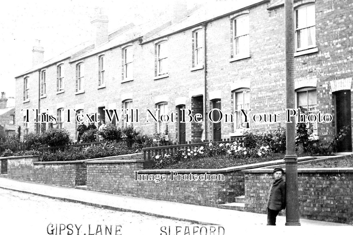 LI 1298 - Gipsy Street, Sleaford, Lincolnshire c1908