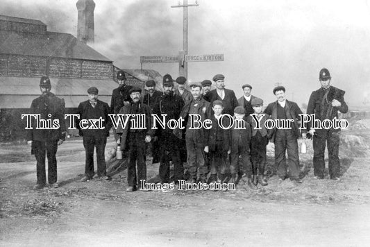 LI 130 - Strike At Frodingham Iron Works, Scunthorpe, Lincolnshire 1909