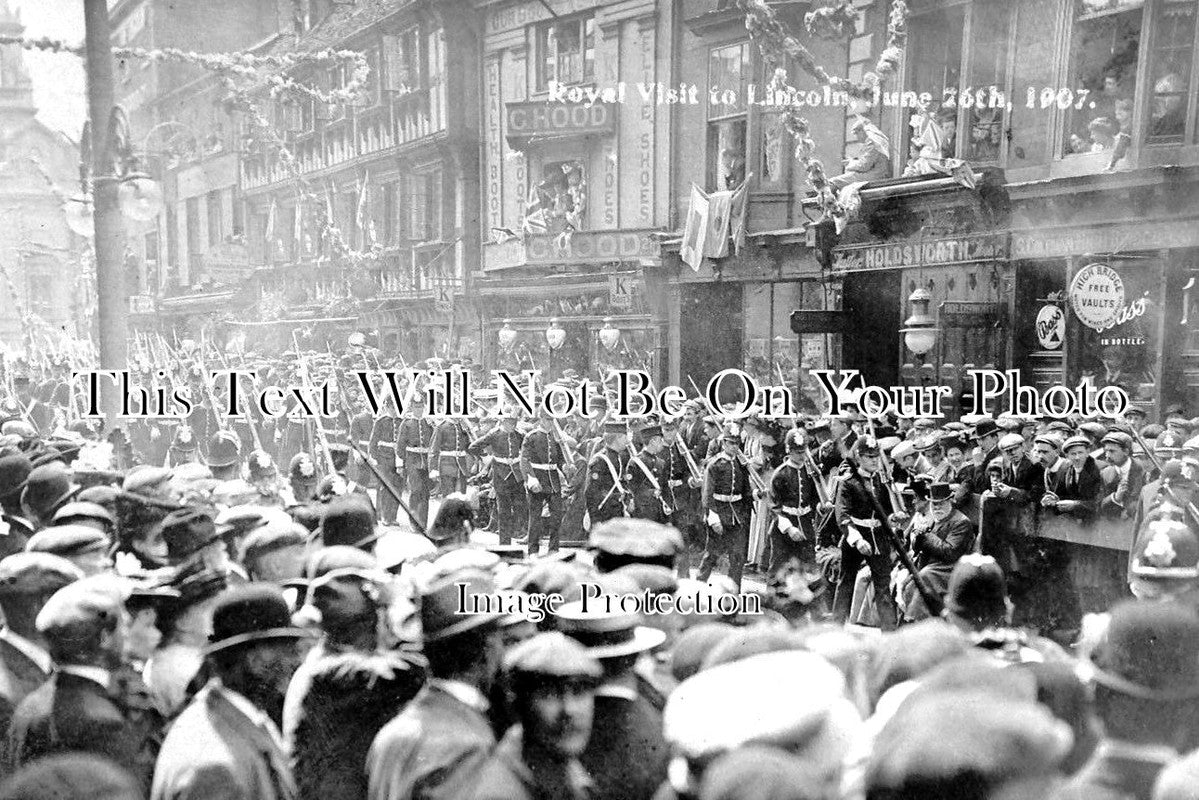 LI 1304 - Royal Visit To Lincoln, Lincolnshire 1907