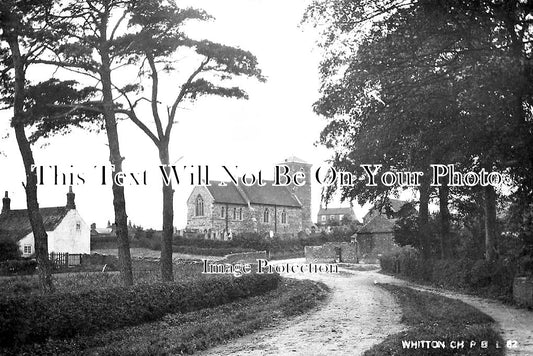LI 1326 - Whitton Church & Village, Scunthorpe, Lincolnshire c1905