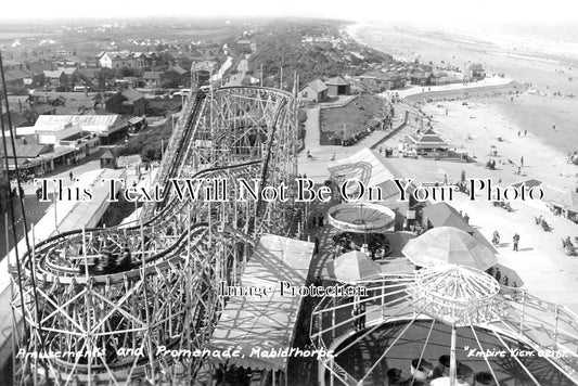 LI 1331 - Mablethorpe Amusments Big Dipper Empire View, Lincolnshire