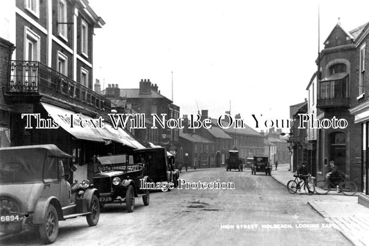 LI 1399 - Holbeach High Street Looking East, Lincolnshire