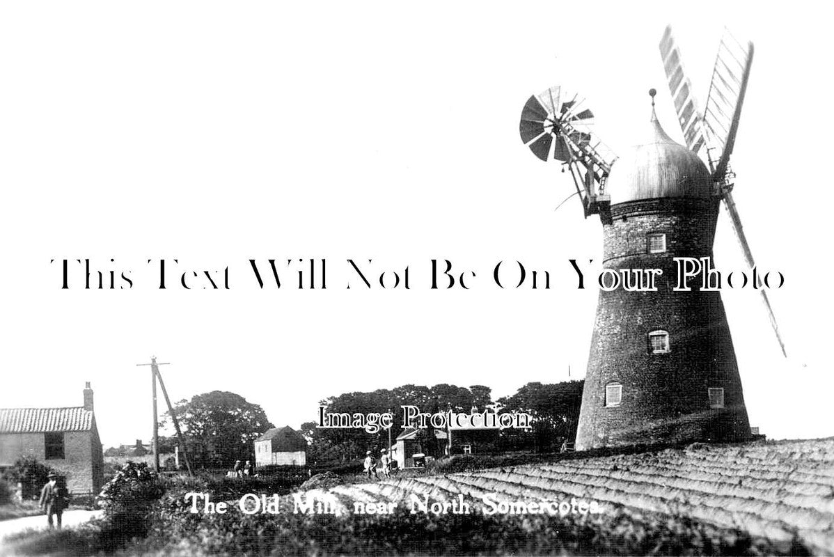 LI 1402 - Old Windmill Near North Somercotes, Lincolnshire