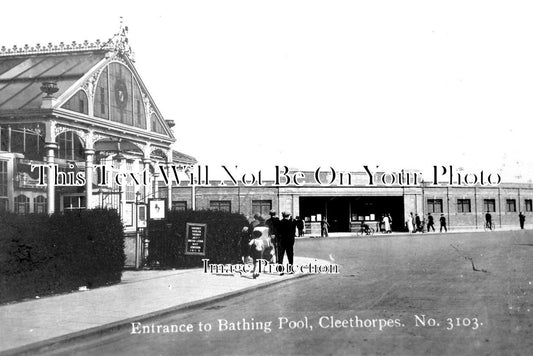 LI 1415 - Entrance To Bathing Pool, Cleethorpes, Lincolnshire