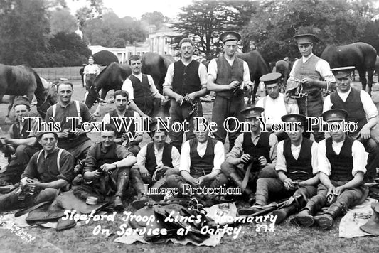 LI 1478 - Sleaford Troop Yeomanry At Oakley, Lincolnshire