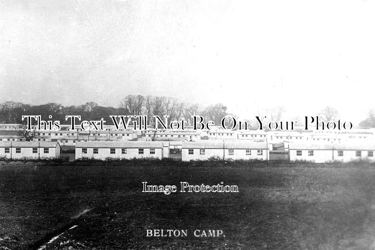 LI 1483 - Belton Park Camp, Grantham, Lincolnshire WW1