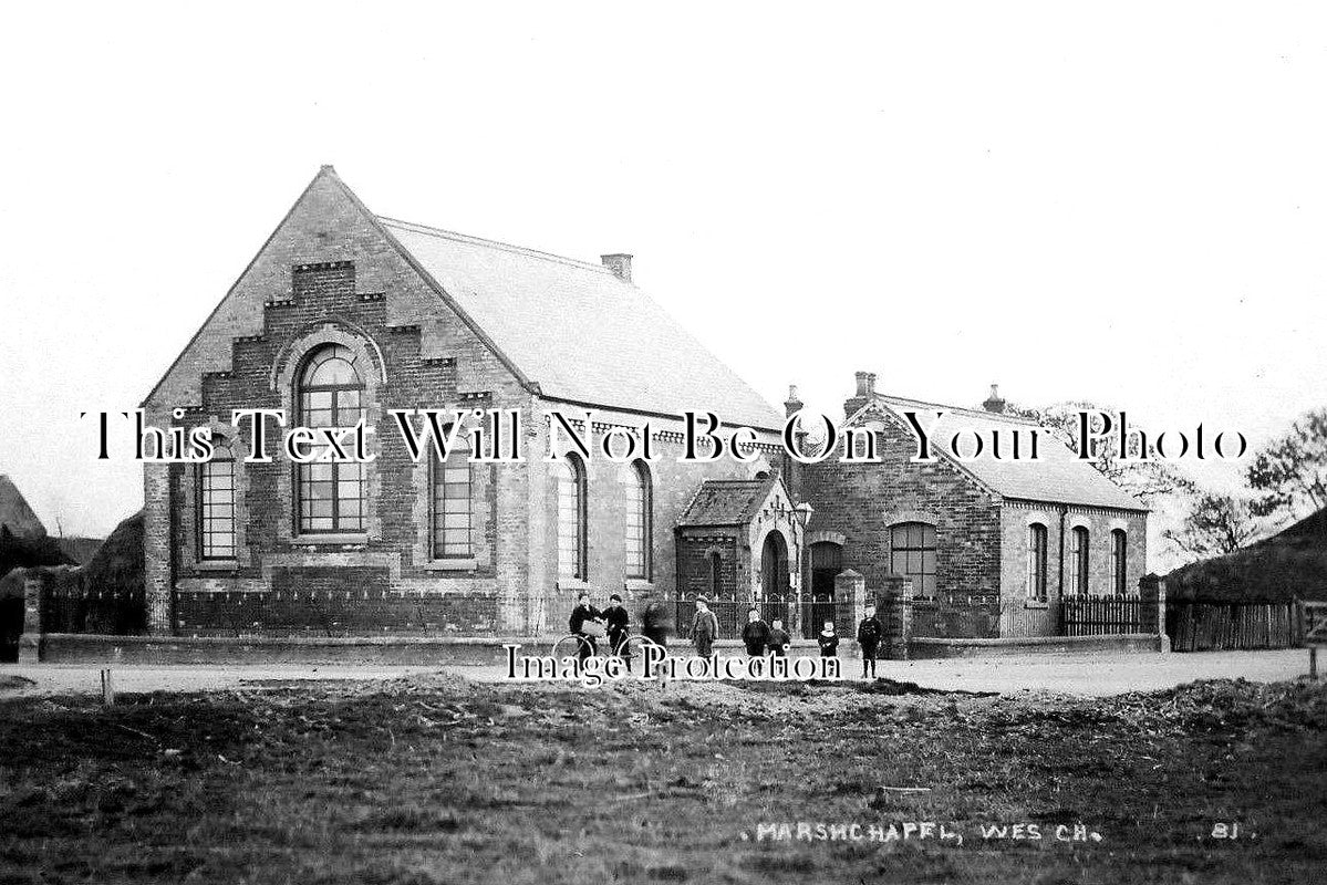 LI 1484 - Wesleyan Chapel, Marshchapel, Lincolnshire c1910