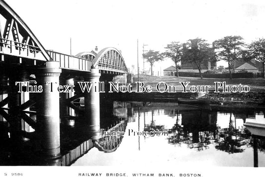 LI 1486 - Railway Bridge, Witham Bank, Lincolnshire