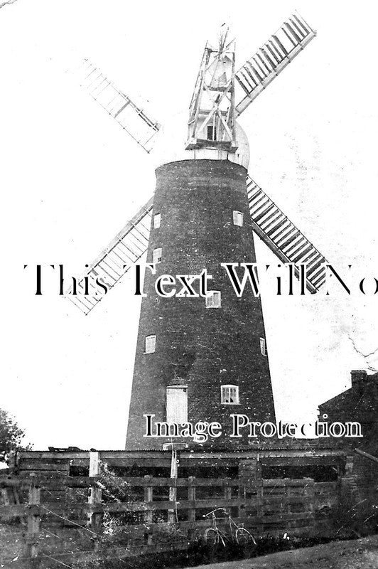 LI 1497 - Gedney Hill Windmill, Mill, Lincolnshire c1915